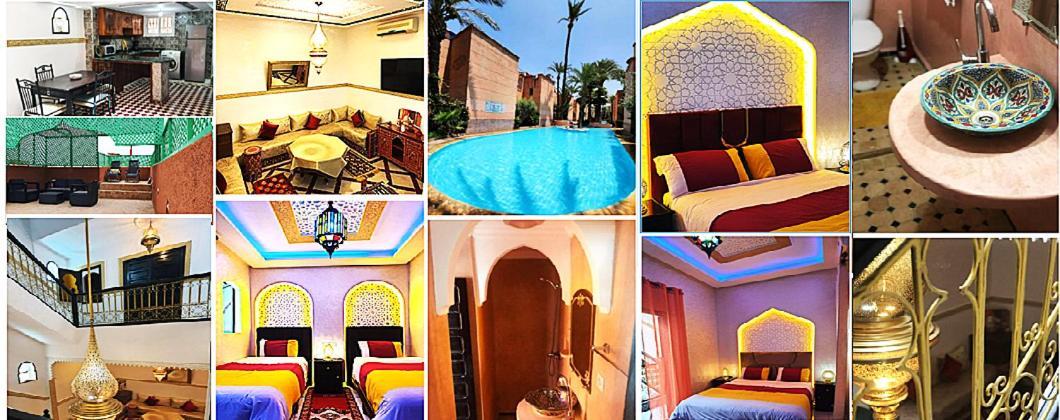 Quarya Assiyahia - Riad Camilia- Maison Entiere Avec Piscine Marrakesh Exteriör bild